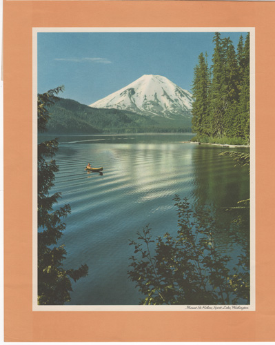 Mount St Helens, Spirit Lake, Washington